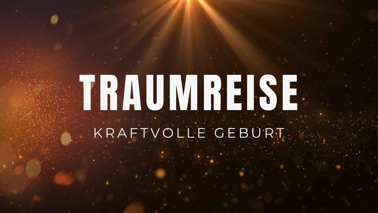 Standbild der Traumreise für die Schwangerschaft